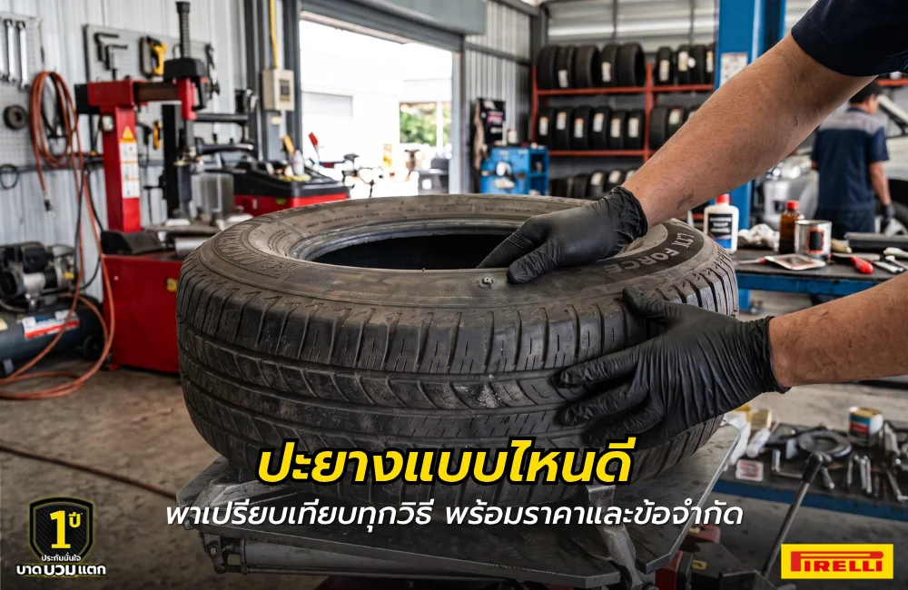 ปะยางแบบไหนดี