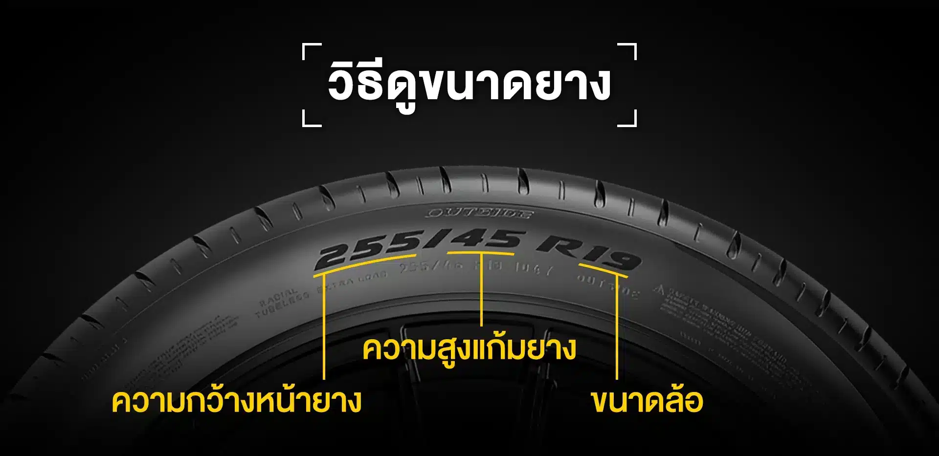 ค้นหายางพิเรลลี่ Pirelli ด้วยขนาด