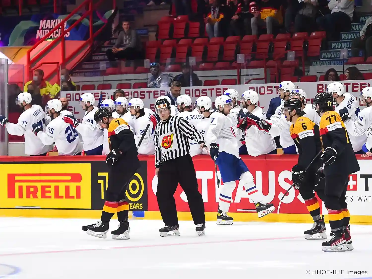 Pirelli is a sponsor of the IIHF Ice Hockey World Championship