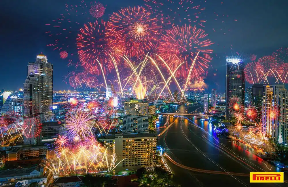 จุดเคาท์ดาวน์กรุงเทพ รับปีใหม่ 2569 พลุสวย เดินทางง่าย