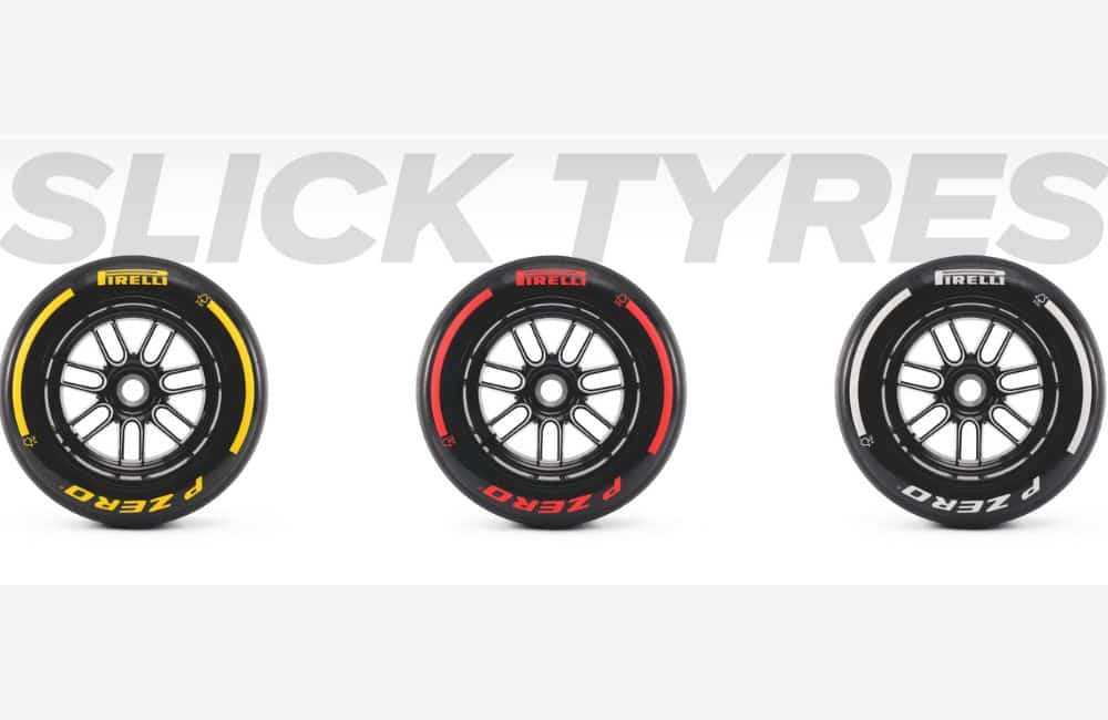 ยางรถ F1 มีกี่แบบ